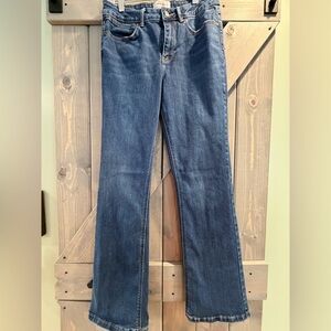 Wrangler Y2K Bootcut Jeans Low Rise Medium Wash Sz 4/27 Western Coastal Cowgirl